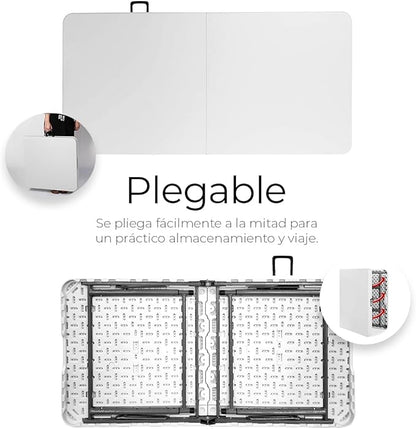 MESA PLEGABLE 1.80 MTS